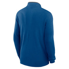 Indianapolis Colts Lightweight Victory Dri-FIT Half-Zip Pullover - Royal Pullover