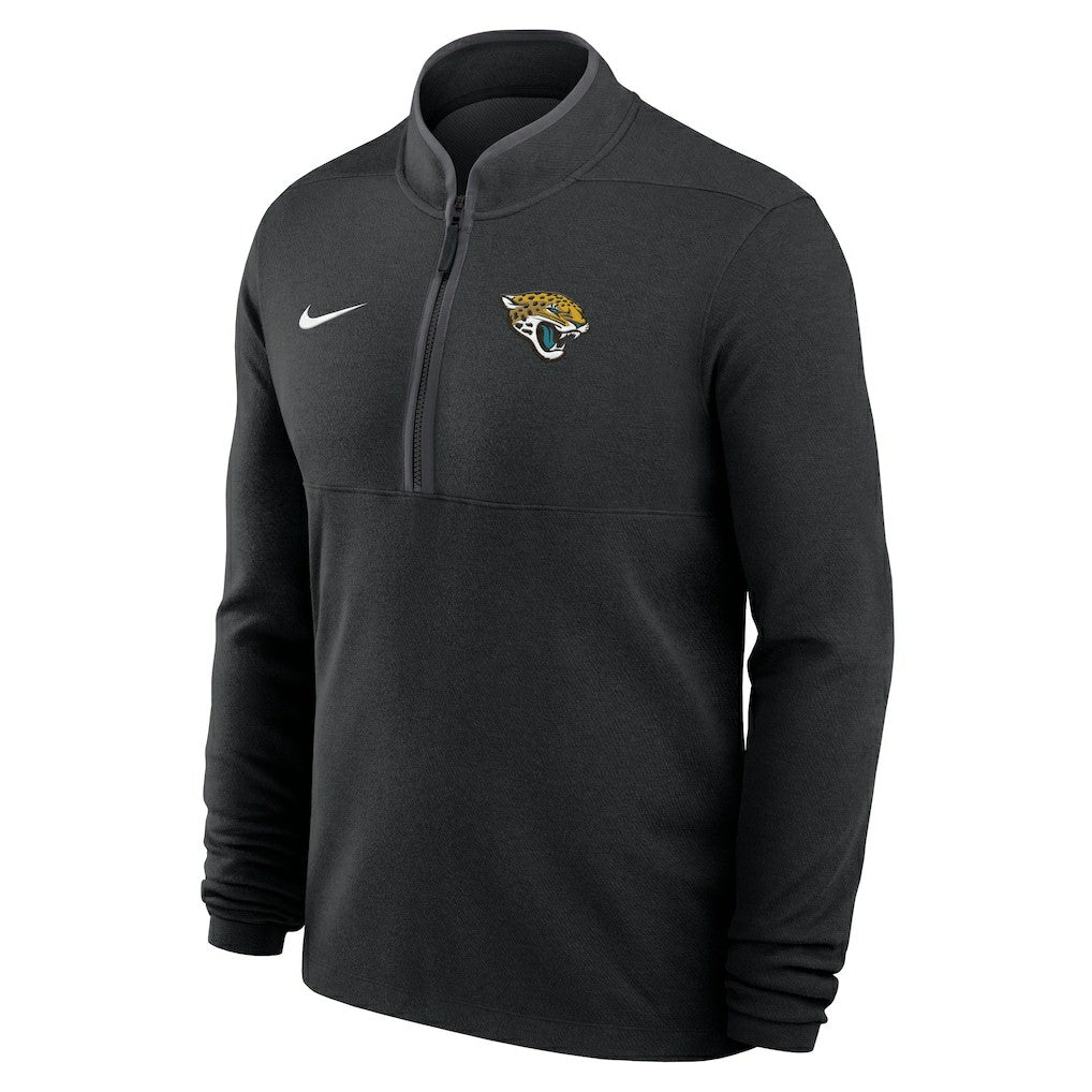 Jacksonville Jaguars Lightweight Victory Dri-FIT Half-Zip Pullover - Black Pullover