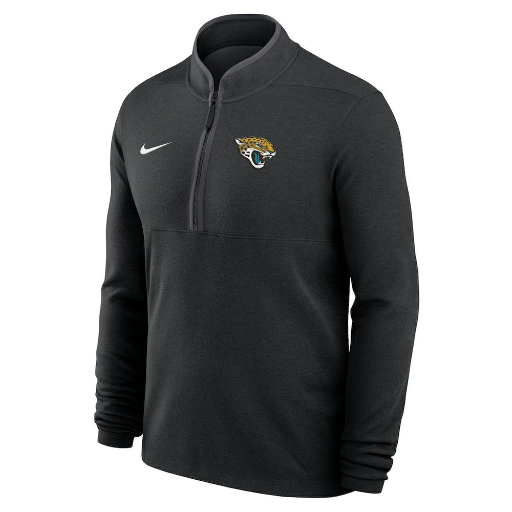 Jacksonville Jaguars Lightweight Victory Dri-FIT Half-Zip Pullover - Black Pullover