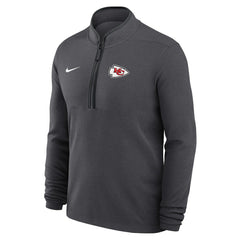 Kansas City Chiefs Lightweight Victory Dri-FIT Half-Zip Pullover - Anthracite Pullover