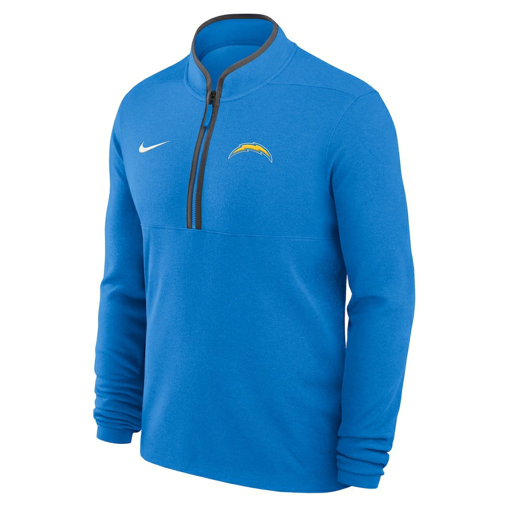 Los Angeles Chargers Lightweight Victory Dri-FIT Half-Zip Pullover - Powder Blue Pullover