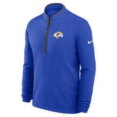 Los Angeles Rams Lightweight Victory Dri-FIT Half-Zip Pullover - Royal Pullover