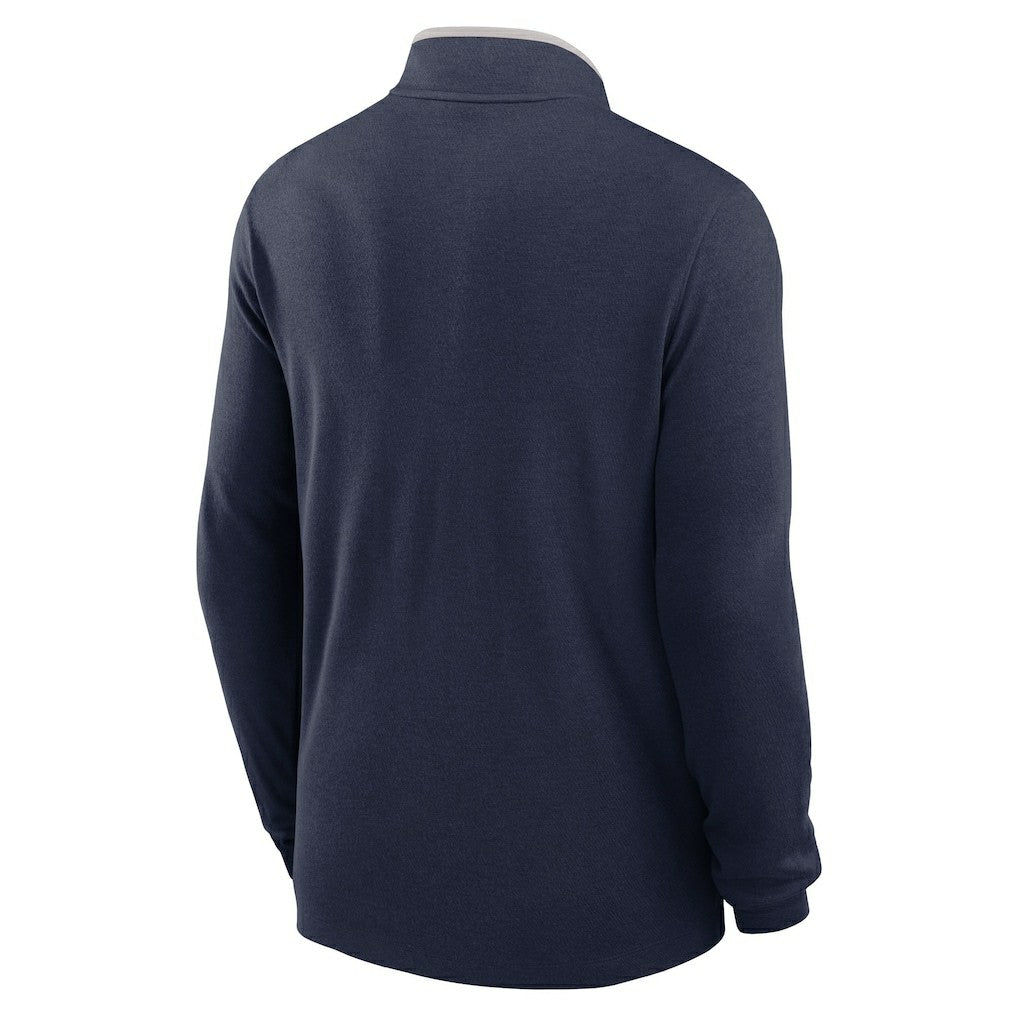 New England Patriots Lightweight Victory Dri-FIT Half-Zip Pullover - Navy Pullover