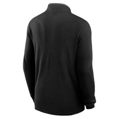 New Orleans Saints Lightweight Victory Dri-FIT Half-Zip Pullover - Black Pullover