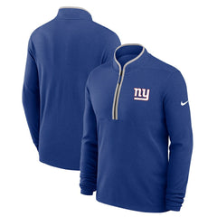 New York Giants Lightweight Victory Dri-FIT Half-Zip Pullover - Royal Pullover