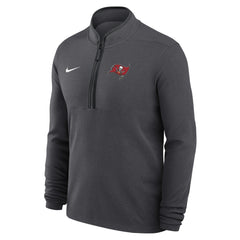 Tampa Bay Buccaneers Lightweight Victory Dri-FIT Half-Zip Pullover - Anthracite Pullover