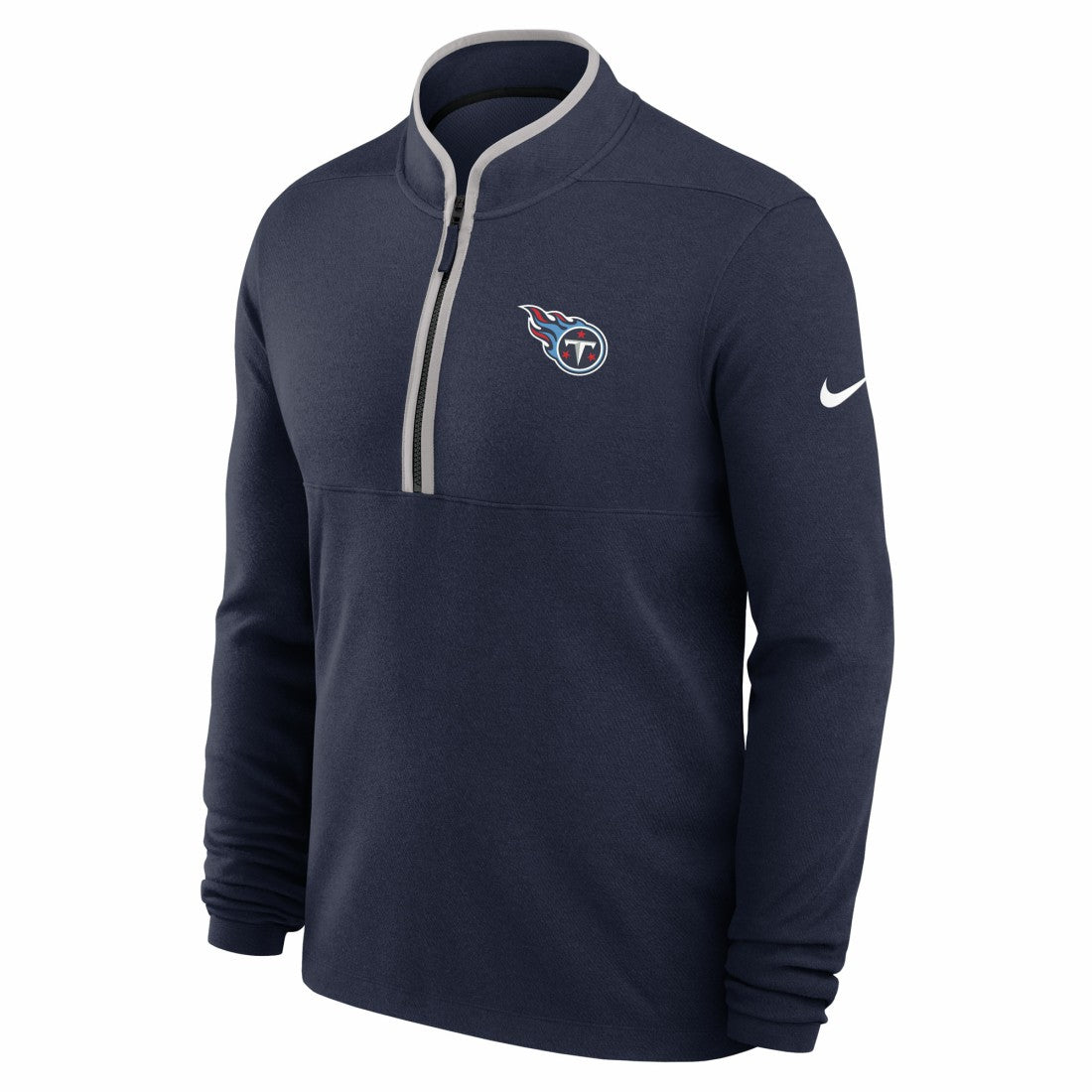 Tennessee Titans Lightweight Victory Dri-FIT Half-Zip Pullover - Navy Pullover