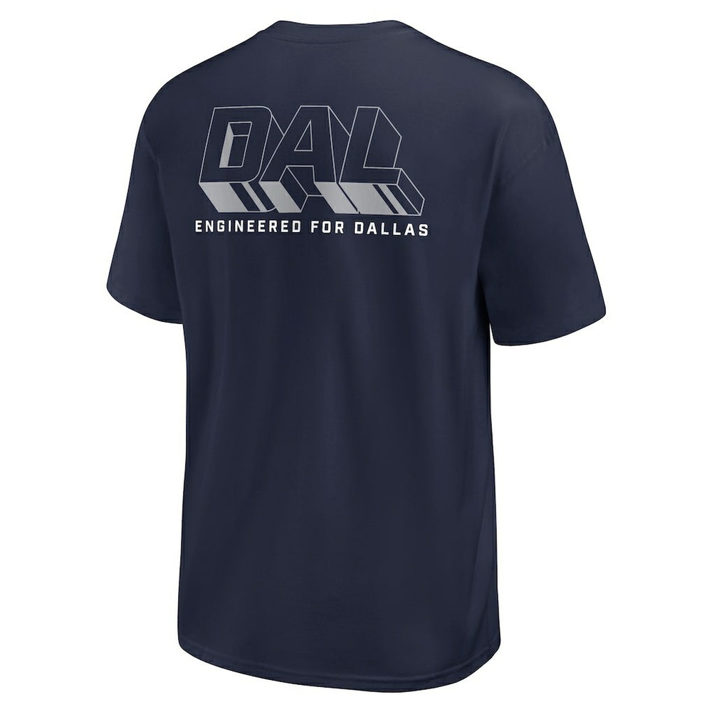 Dallas Cowboys Dominate The Game Essential Max90 T-Shirt - Navy T-shirts