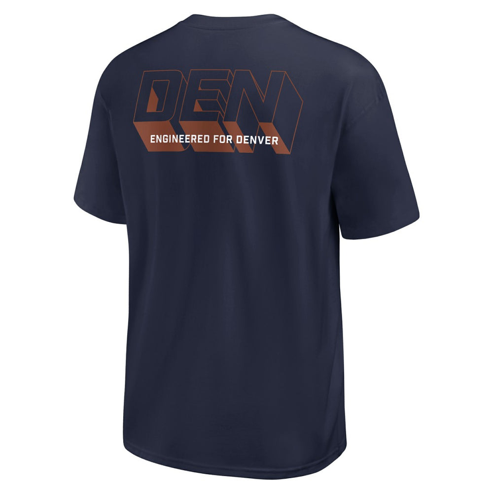 Denver Broncos Dominate The Game Essential Max90 T-Shirt - Navy T-shirts