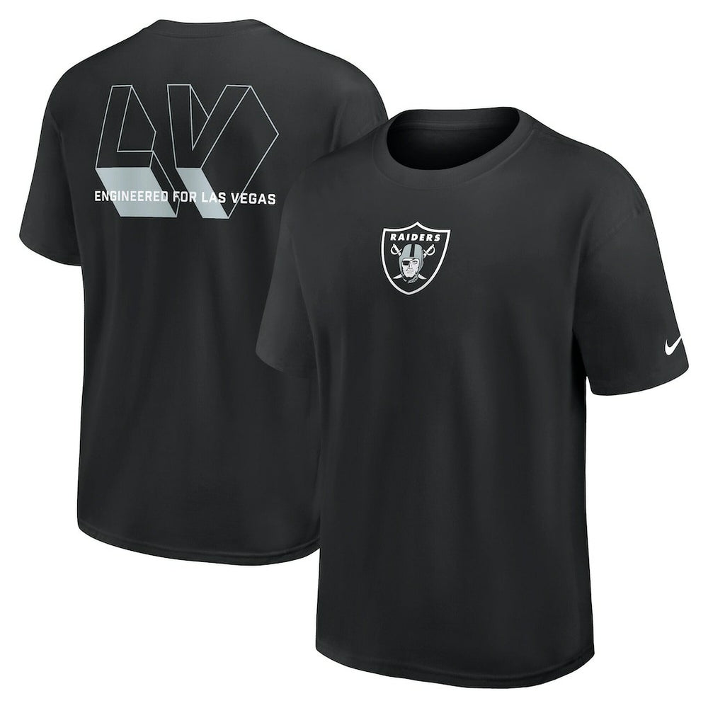 Las Vegas Raiders Dominate The Game Essential Max90 T-Shirt - Black T-shirts