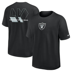 Las Vegas Raiders Dominate The Game Essential Max90 T-Shirt - Black T-shirts