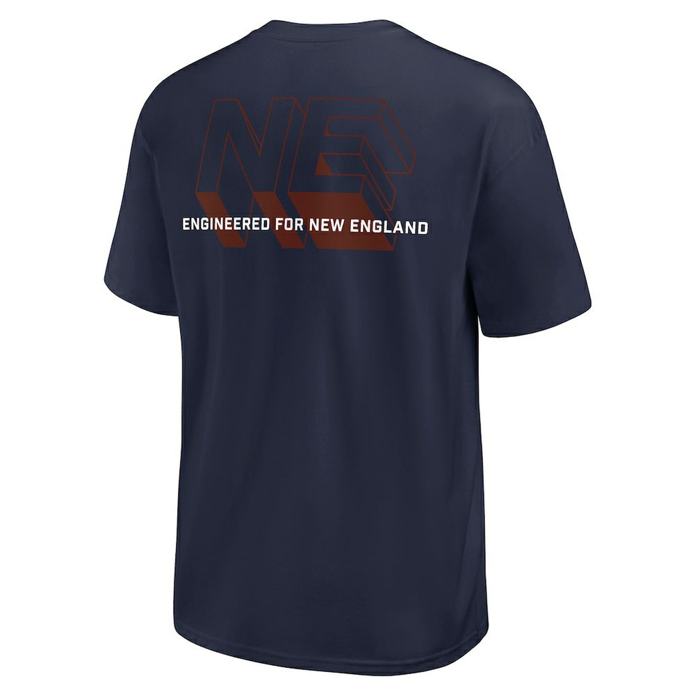 New England Patriots Dominate The Game Essential Max90 T-Shirt - Navy T-shirts