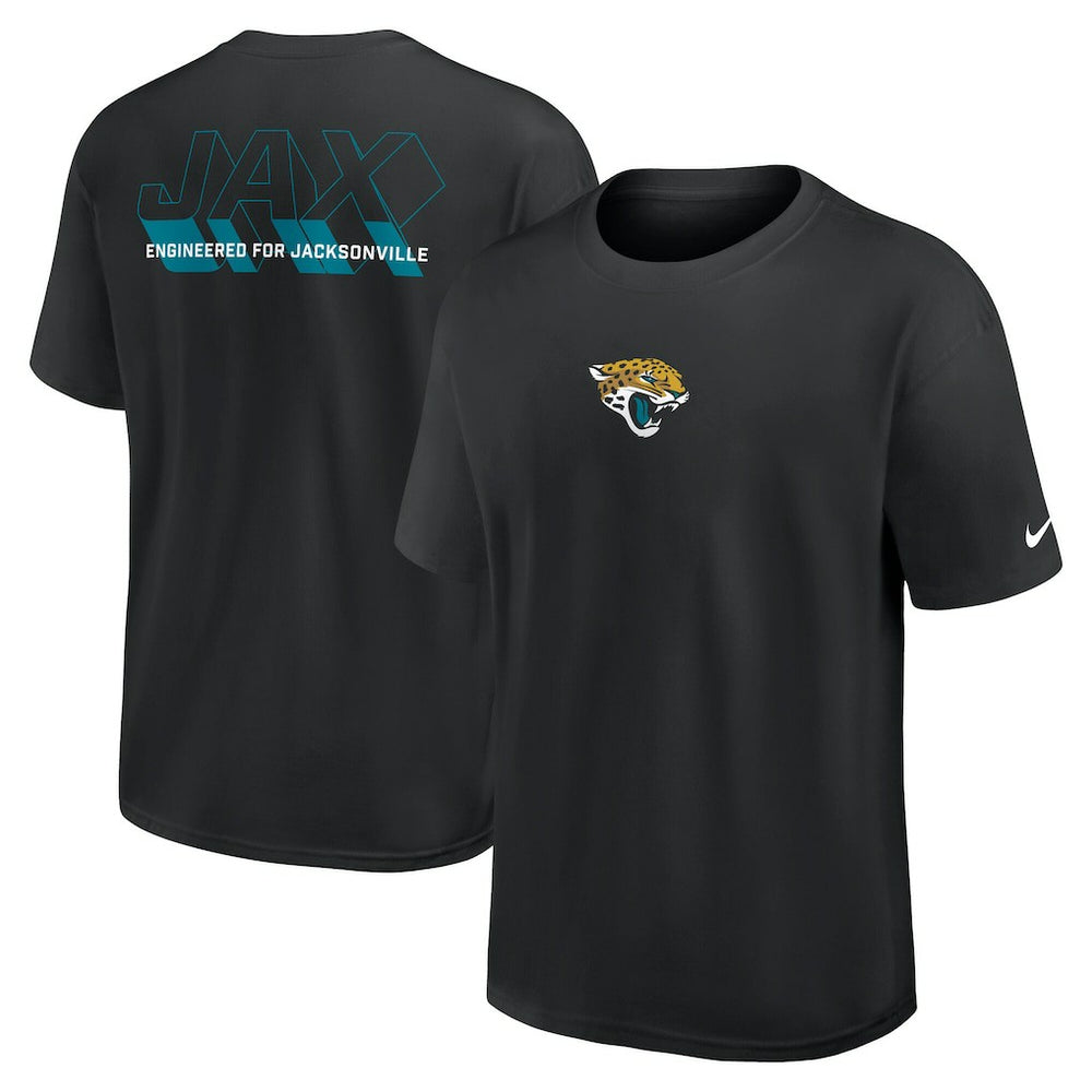 Jacksonville Jaguars Dominate The Game Essential Max90 T-Shirt - Black T-shirts