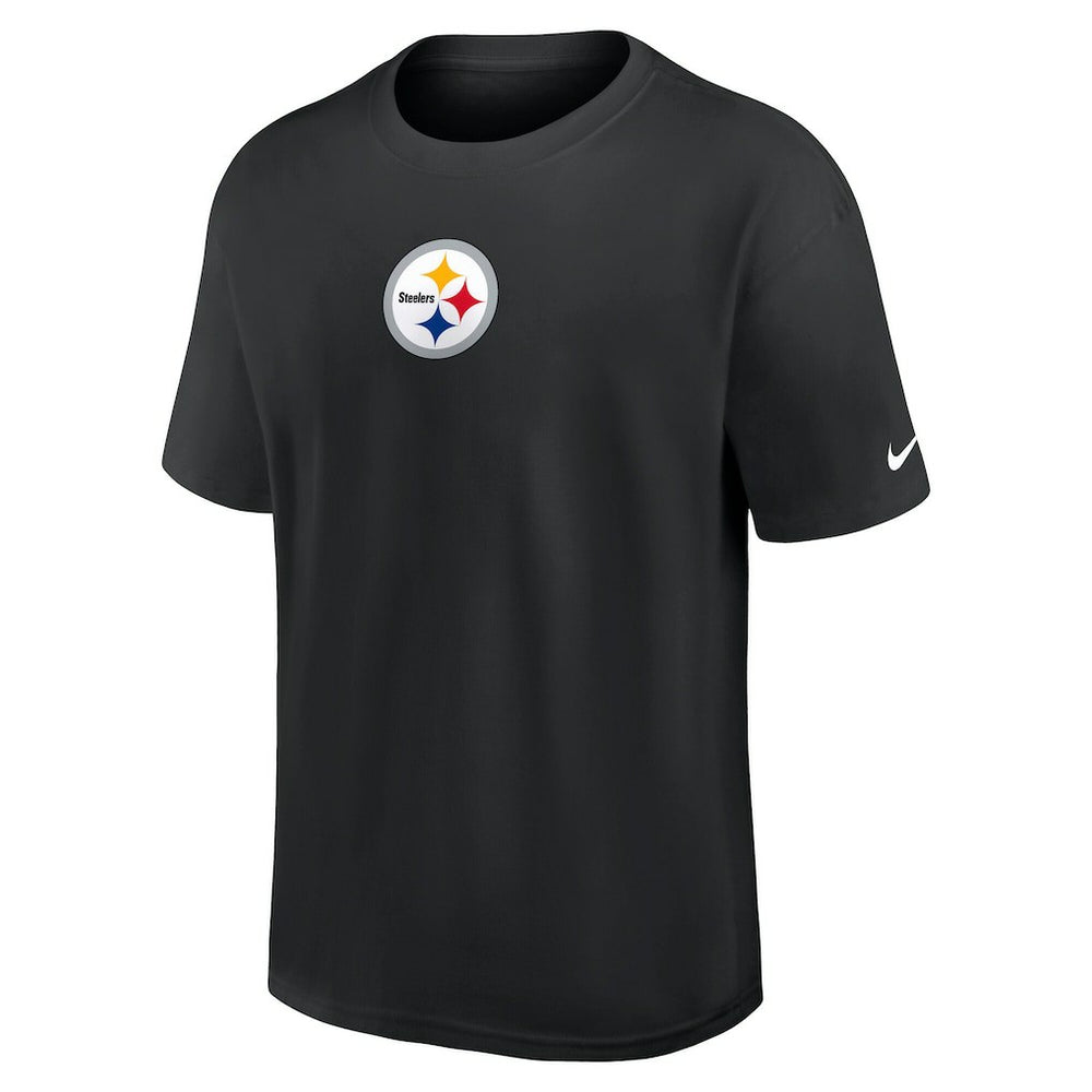 Pittsburgh Steelers Dominate The Game Essential Max90 T-Shirt - Black T-shirts