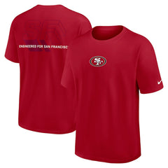 San Francisco 49ers Dominate The Game Essential Max90 T-Shirt - Scarlet T-shirts