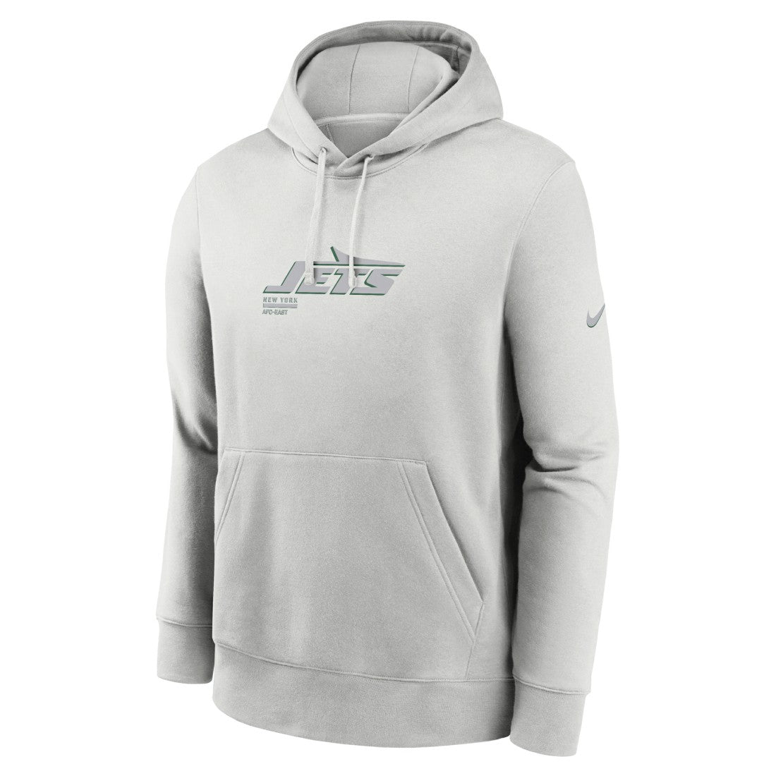 New York Jets Edge Pack French Terry Club Pullover Hoodie - Gray Hoodies