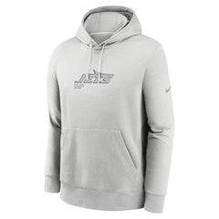 New York Jets Edge Pack French Terry Club Pullover Hoodie - Gray Hoodies