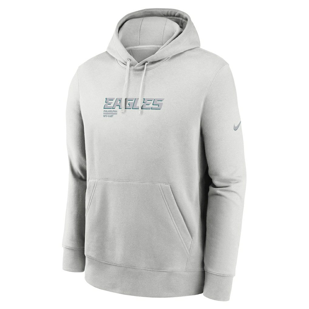 Philadelphia Eagles Edge Pack French Terry Club Pullover Hoodie - Gray Hoodies