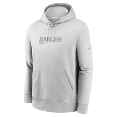 Philadelphia Eagles Edge Pack French Terry Club Pullover Hoodie - Gray Hoodies