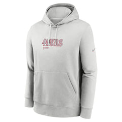 San Francisco 49ers Edge Pack French Terry Club Pullover Hoodie - Gray Hoodies