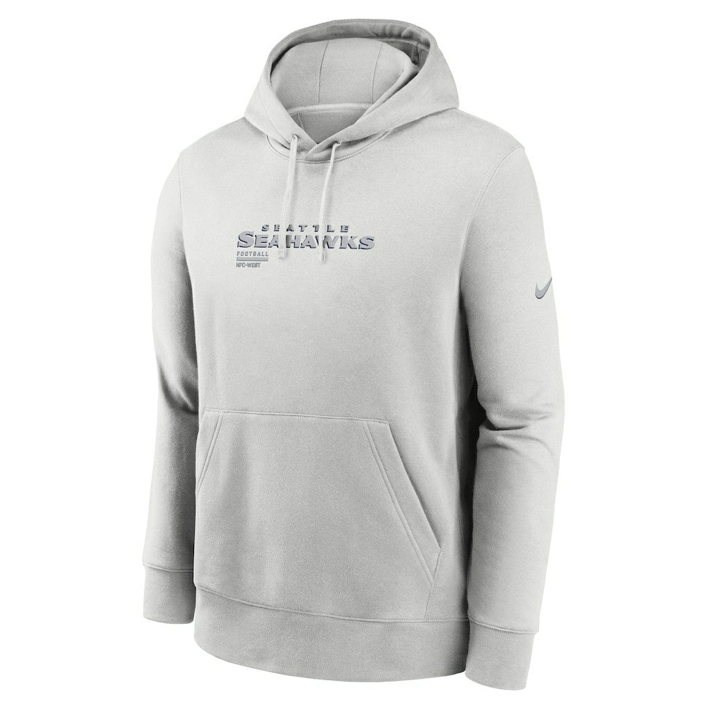 Seattle Seahawks Edge Pack French Terry Club Pullover Hoodie - Gray Hoodies