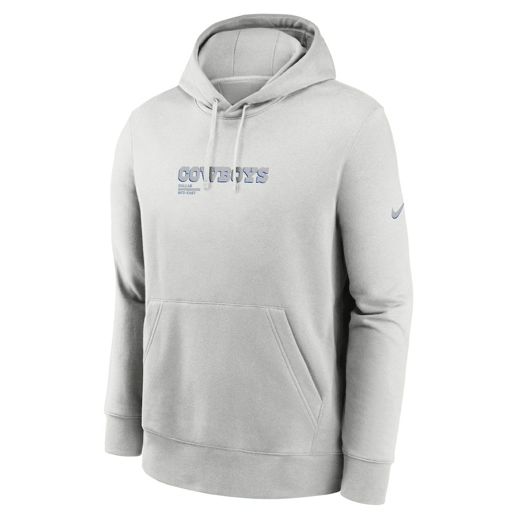 Dallas Cowboys Edge Pack French Terry Club Pullover Hoodie - Gray Hoodies