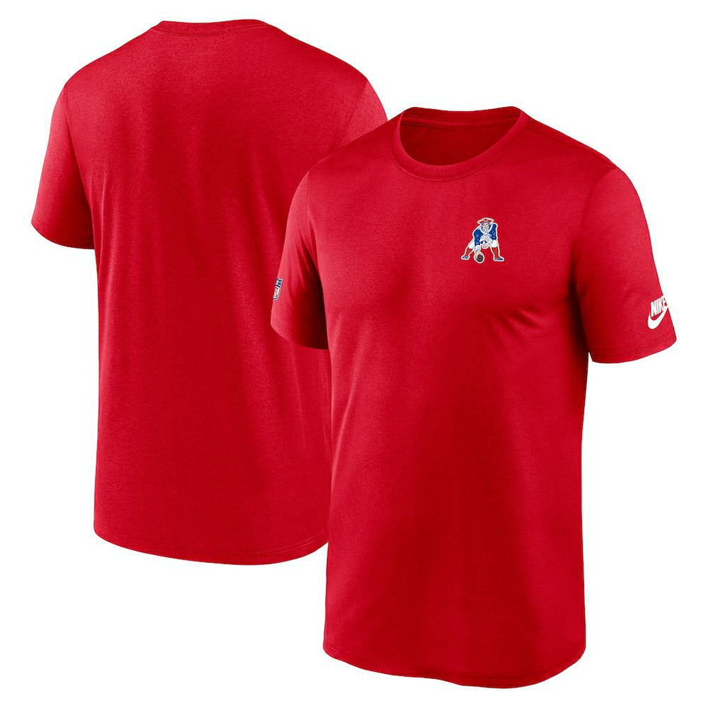 New England Patriots Sideline Alt Pack Legend Dri-FIT T-Shirt - Red T-shirts