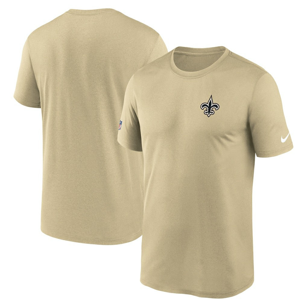 New Orleans Saints Sideline Alt Pack Legend Dri-FIT T-Shirt - Gold T-shirts
