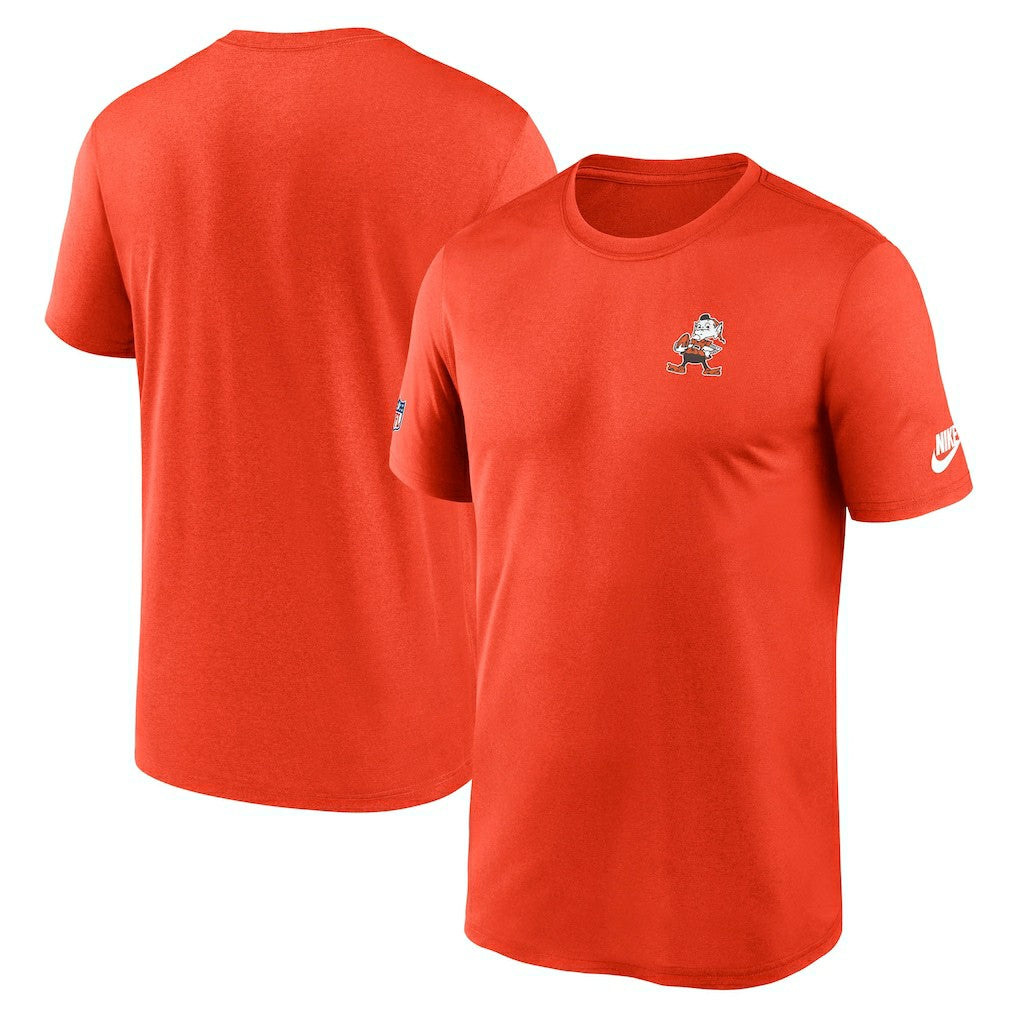 Cleveland Browns Sideline Alt Pack Legend Dri-FIT T-Shirt - Orange T-shirts