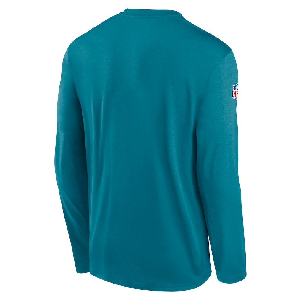 Jacksonville Jaguars Legend Small Logo Dri-FIT Long Sleeve T-Shirt - Teal T-shirts