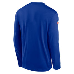 Denver Broncos Legend Small Logo Dri-FIT Long Sleeve T-Shirt - Royal T-shirts
