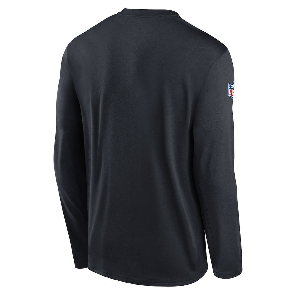 Houston Texans Legend Small Logo Dri-FIT Long Sleeve T-Shirt - Navy T-shirts