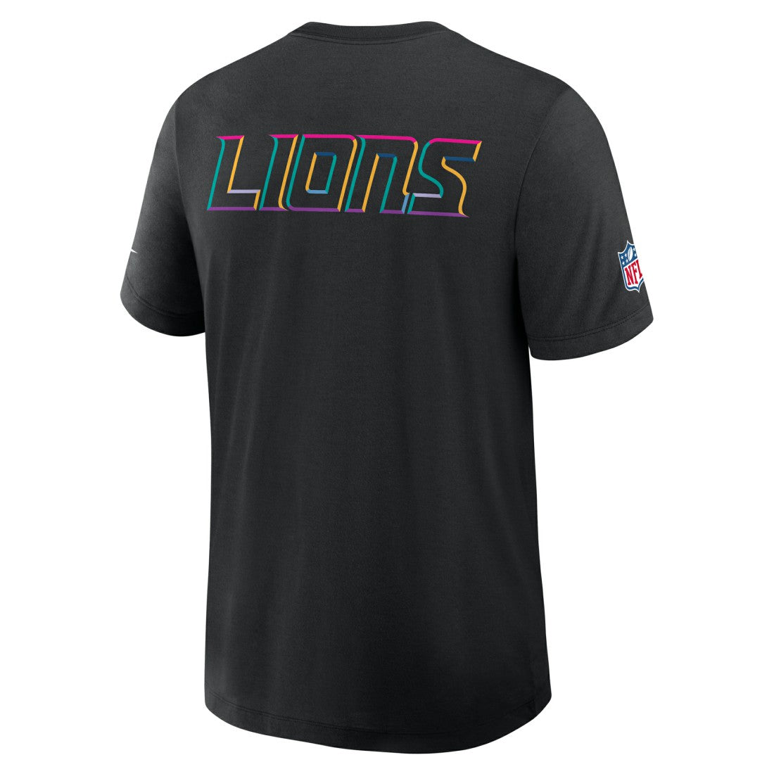 Detroit Lions 2025 NFL Crucial Catch Tri-Blend Dri-FIT T-Shirt - Black T-shirts