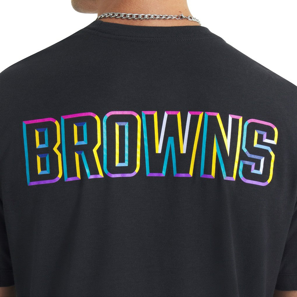Cleveland Browns 2025 NFL Crucial Catch Tri-Blend Dri-FIT T-Shirt - Black T-shirts