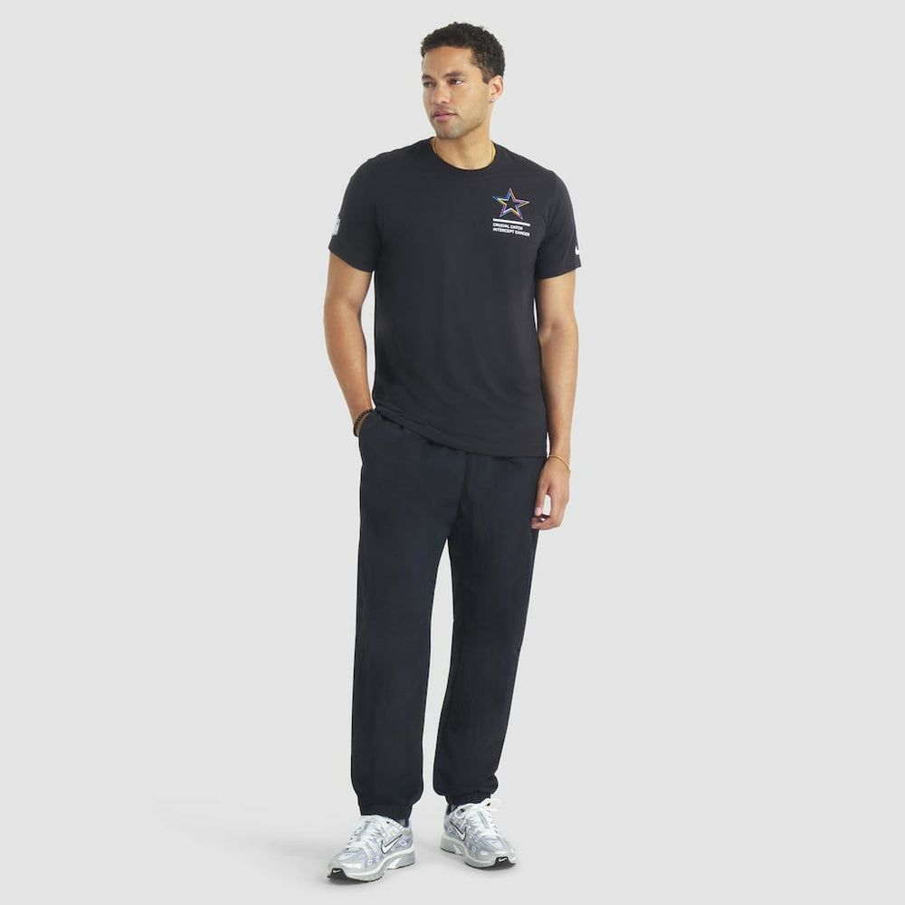 Dallas Cowboys 2025 NFL Crucial Catch Tri-Blend Dri-FIT T-Shirt - Black T-shirts