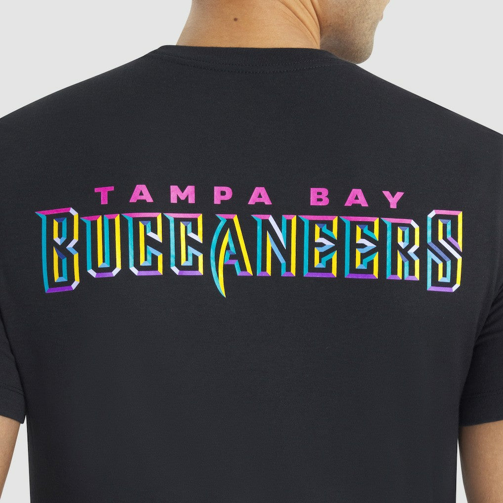 Tampa Bay Buccaneers 2025 NFL Crucial Catch Tri-Blend Dri-FIT T-Shirt - Black T-shirts