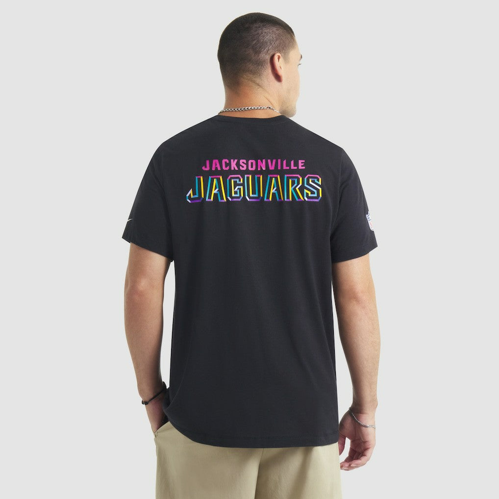 Jacksonville Jaguars 2025 NFL Crucial Catch Tri-Blend Dri-FIT T-Shirt - Black T-shirts