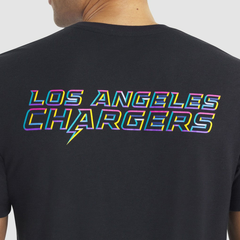 Los Angeles Chargers 2025 NFL Crucial Catch Tri-Blend Dri-FIT T-Shirt - Black T-shirts