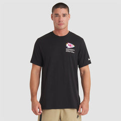 Kansas City Chiefs 2025 NFL Crucial Catch Tri-Blend Dri-FIT T-Shirt - Black T-shirts