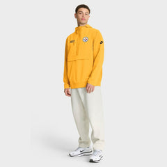 Pittsburgh Steelers 1933 Sideline Alt Pack Anorak Half-Zip Hoodie Jacket - Gold Hoodies