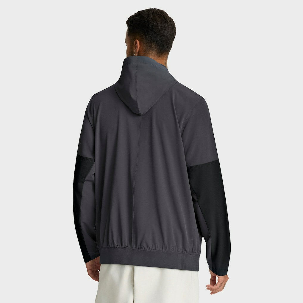 Cleveland Browns Sideline Anorak Half-Zip Hoodie Jacket - Anthracite Hoodies