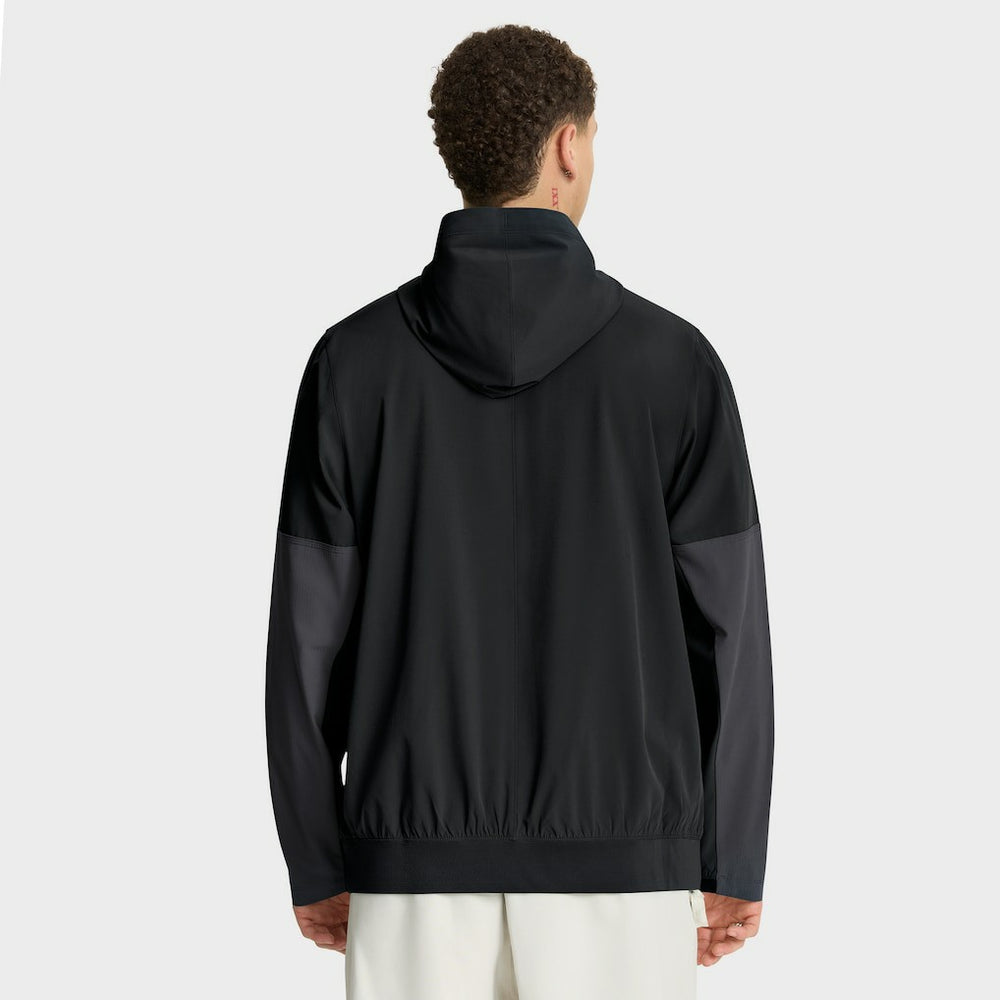 Pittsburgh Steelers Sideline Anorak Half-Zip Hoodie Jacket - Black Hoodies