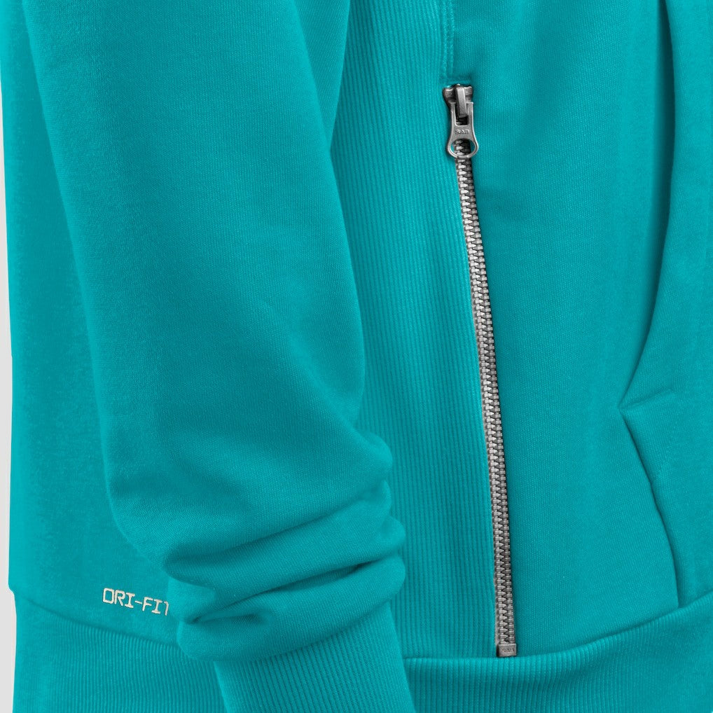 Miami Dolphins Sideline Standard Issue Utility Player Dri-FIT Full-Zip Hoodie - Aqua Hoodies
