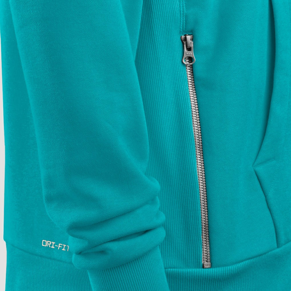 Miami Dolphins Sideline Standard Issue Utility Player Dri-FIT Full-Zip Hoodie - Aqua Hoodies