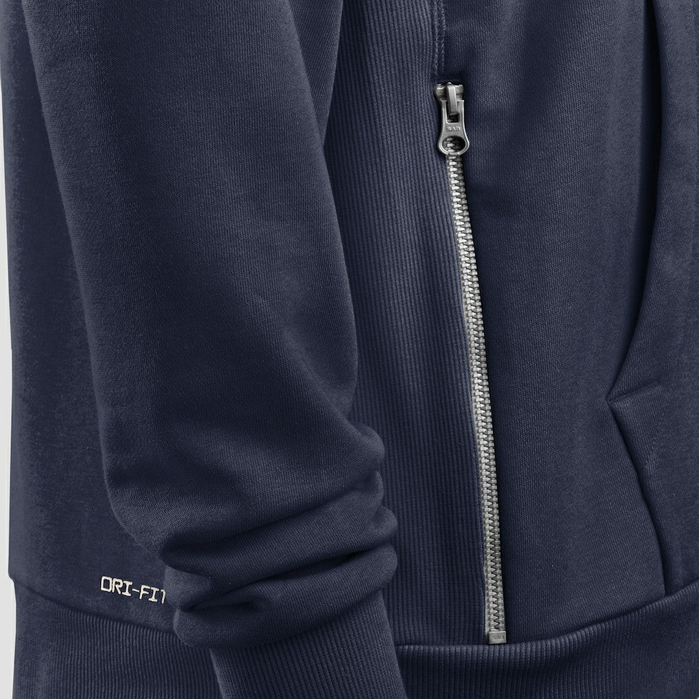 New England Patriots Sideline Standard Issue Utility Player Dri-FIT Full-Zip Hoodie - Navy Hoodies