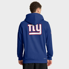 New York Giants Sideline Standard Issue Utility Player Dri-FIT Full-Zip Hoodie - Royal Hoodies
