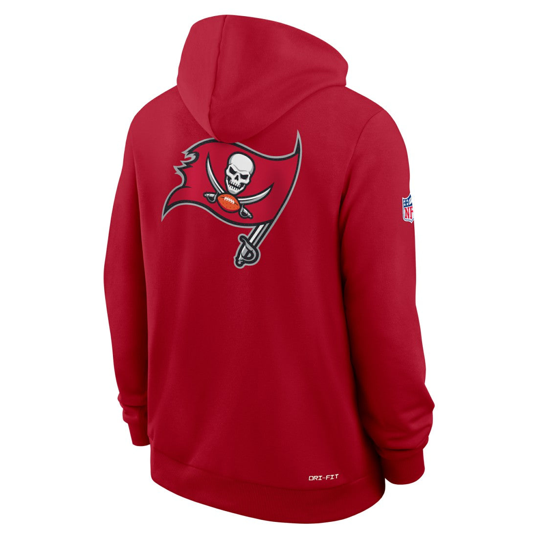 Tampa Bay Buccaneers Sideline Standard Issue Utility Player Dri-FIT Full-Zip Hoodie - Red Hoodies