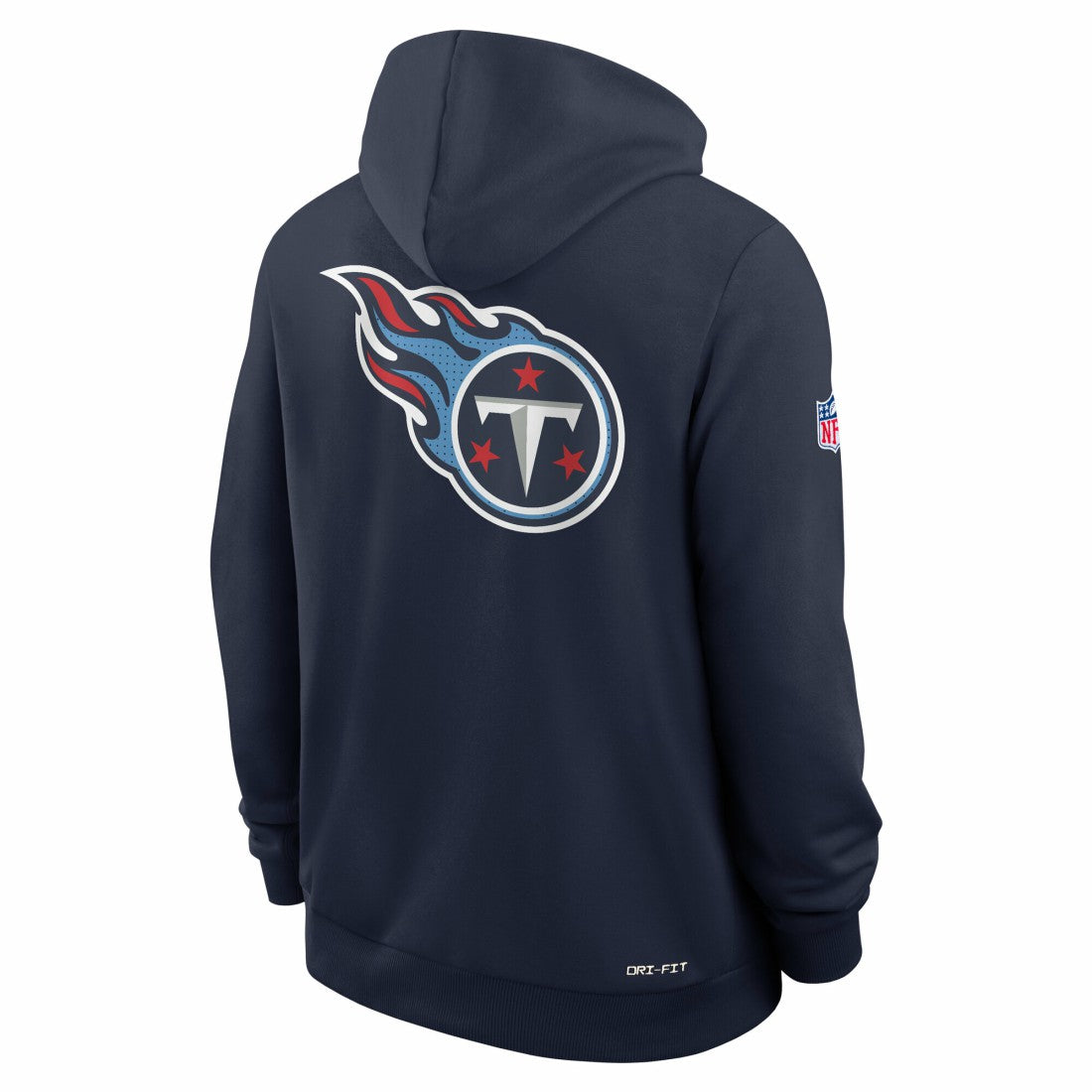 Tennessee Titans Sideline Standard Issue Utility Player Dri-FIT Full-Zip Hoodie - Navy Hoodies