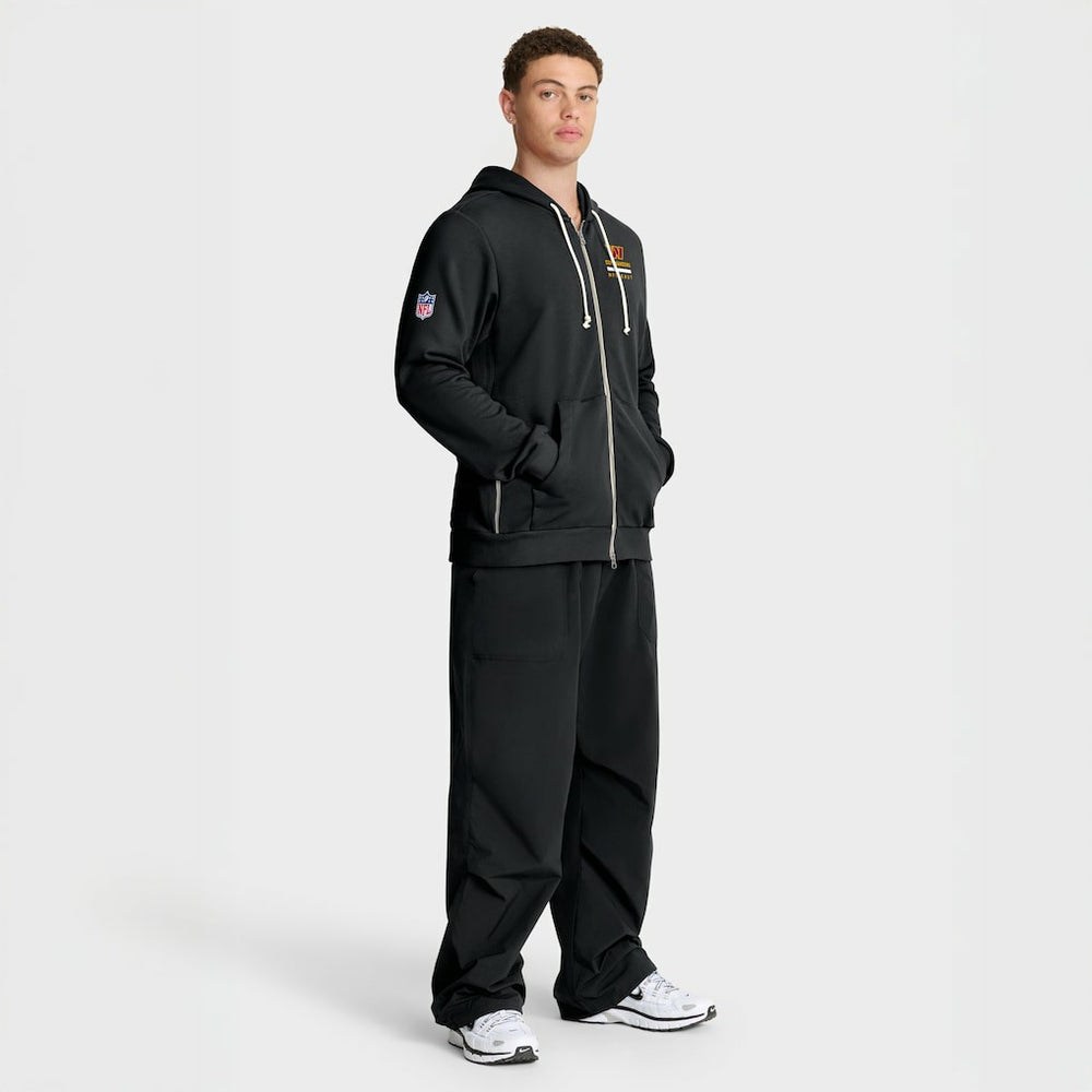 Washington Commanders Sideline Standard Issue Utility Player Dri-FIT Full-Zip Hoodie - Black Hoodies