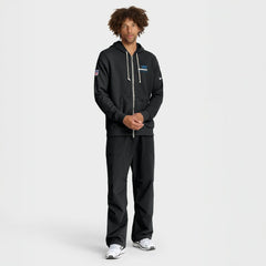 Carolina Panthers Sideline Standard Issue Utility Player Dri-FIT Full-Zip Hoodie - Black Hoodies
